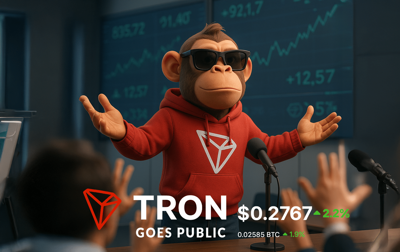Tron Goes Public